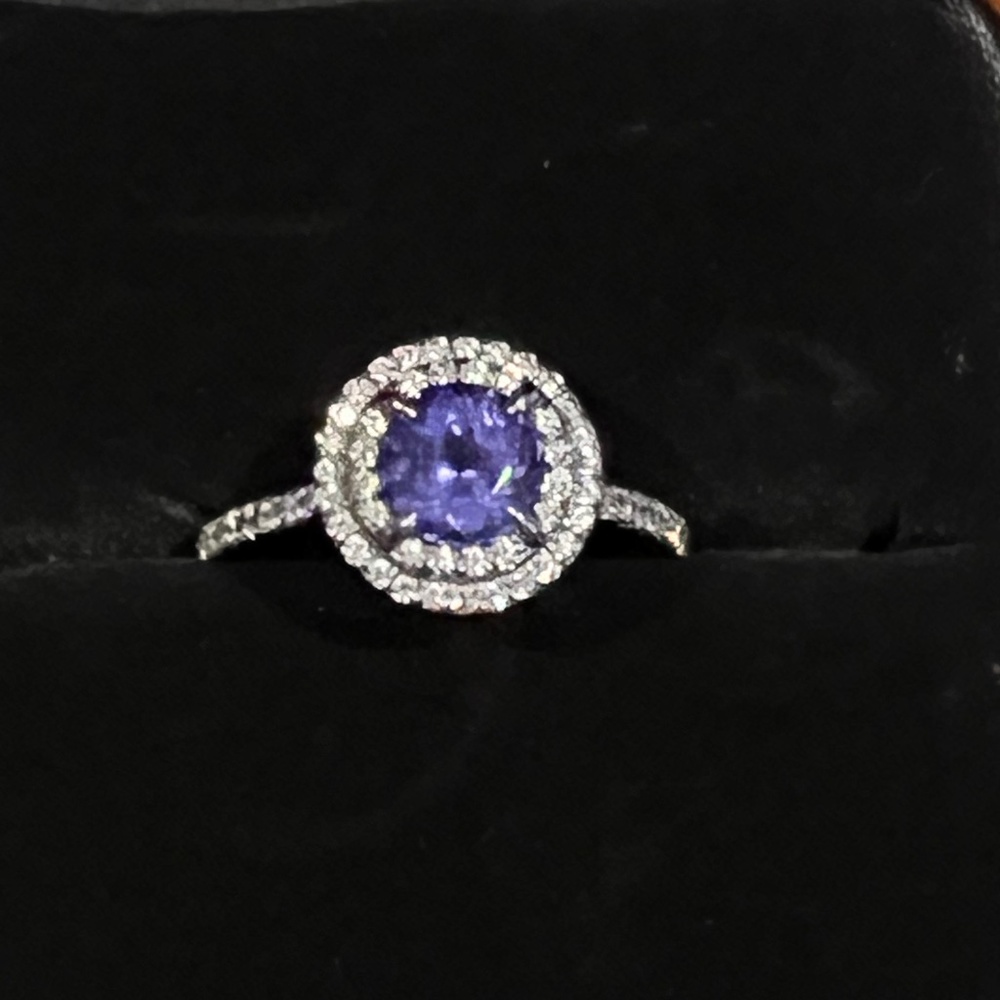 Tiffany Soleste Tanzanite Ring
